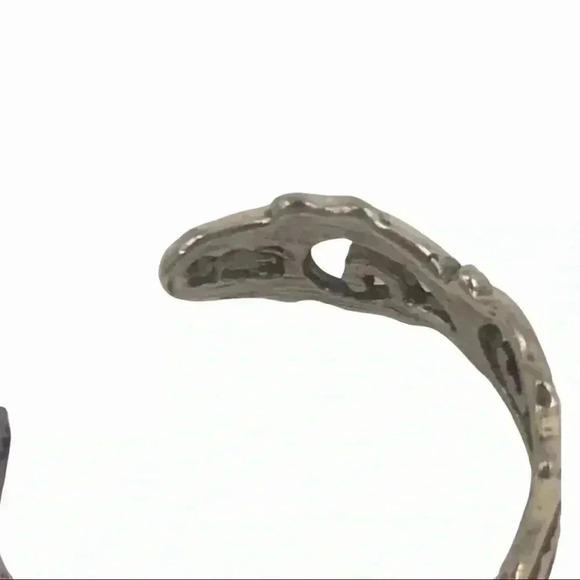 925 TOE RING XS STAMPED STERLING SILVER WAVES IN THE WIND ADJUSTABLE - Picture 7 of 8